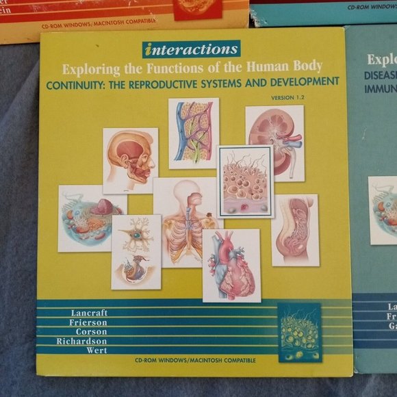 Interactions Exploring the Functions of the Human Body Lot of 7 Homeschool CD - Picture 10 of 16